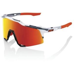100% SPEEDCRAFT - Soft Tact Grey Camo - HiPER Red Multilayer Mirror Lens